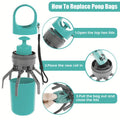 Long-Handle Dog Poop Scooper with Waste Bag Holder – No Bend — view 6