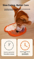 Slow Feeder Lick Mat for Dogs & Cats – Suction Base Enrichment Mat — view 3